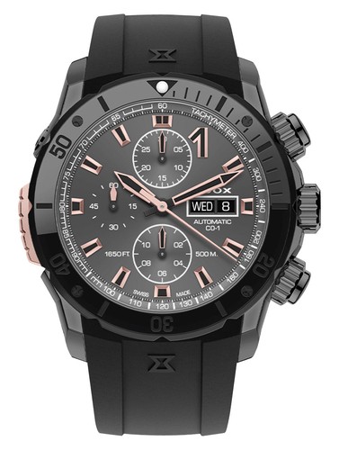 Edox automatische chrono - co-1,