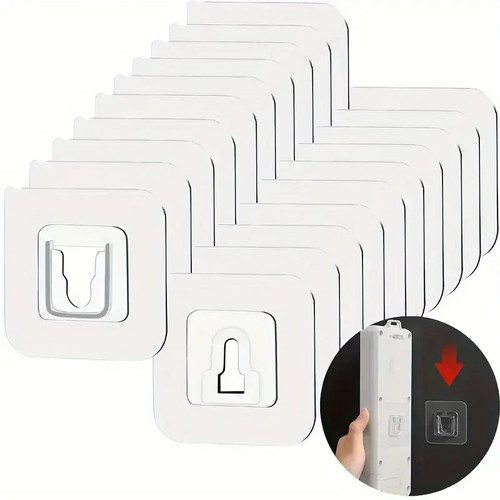 Doppelseitiges klebehaken set - doppelseitiges, klebehaken-set