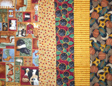 großes Patchwork Quilt Stoff