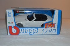 Burago Street Fire Mercedes Roadster in weiß, neu in OVP, 1:43, aus Sammlung