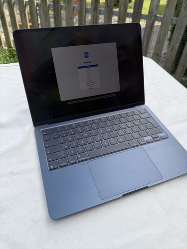 Apple macbook air blau - 13",