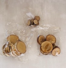 Bastel-Auflösung ca.50 Teile             Baumscheiben mehrere Größen 10-40 mm