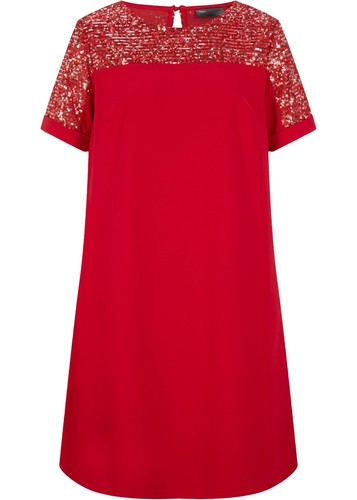 Kleid mit pailletten - kleid,