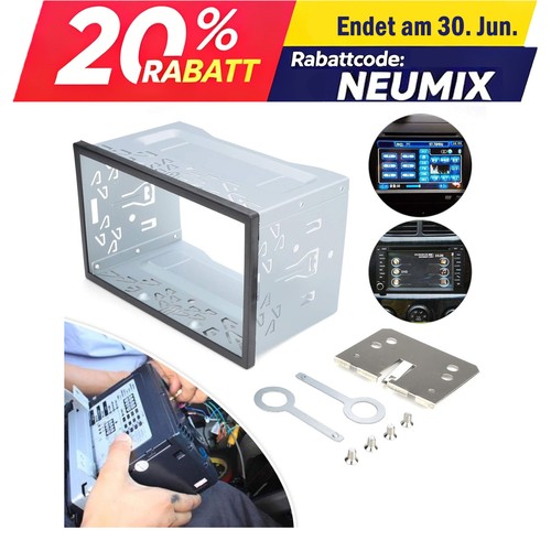 2din metall rahmen - metall,