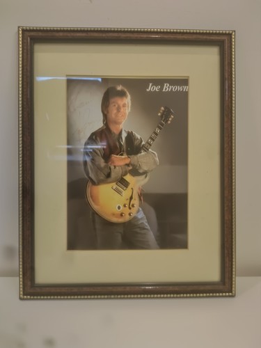 Joe brown signed autogramm - brown,