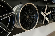 1x Oxigin Tresor 3-tlg. Felge Edelstahlflachbett 10x20 5x120 Schwarz