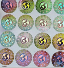 98x Garantiesiegel Hologramm