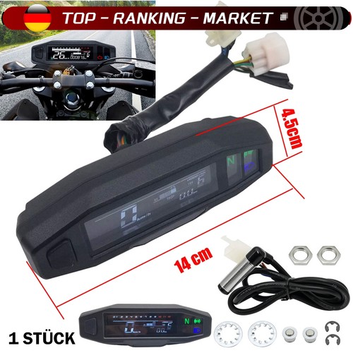 Motorrad digitaler tachometer - motorrad,