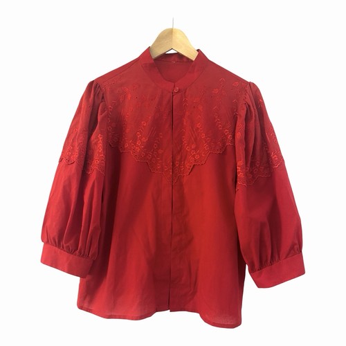 Bluse rot 80er - m, l