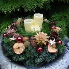 Adventskranz Adventsgesteck