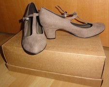 Neu Spangenpumps Gr. 38 Graceland Pumps Deichmann Blockabsatz 6 cm Schnalle