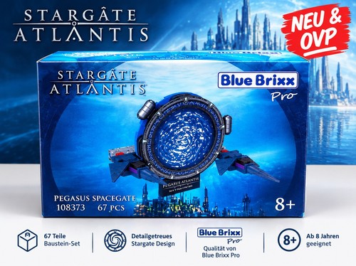 Stargate atlantis blue brixx - atlantis,