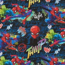 Jersey Stoff Spiderman