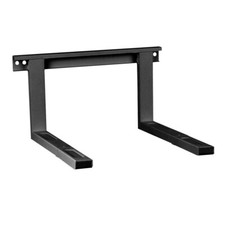 B-WARE : ARLI Mikrowellenhalter Mikrowelle Wand Halterung Regal Ablage schwarz