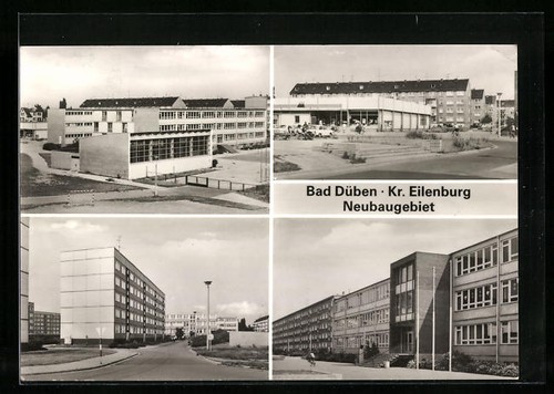 Ansichtskarte bad düben kr - ansichtskarte, /kr