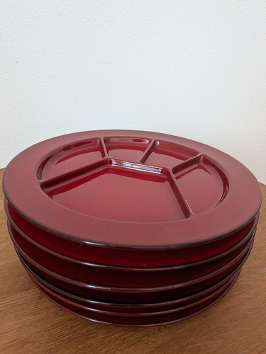 Fondue teller stück vintage - teller,