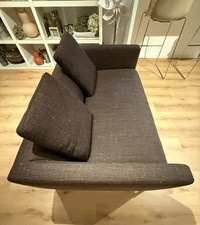 B&B Zweisitzer Sofa  braun 