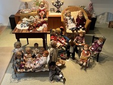 Puppen sammlung mit - sammlung, zubehör