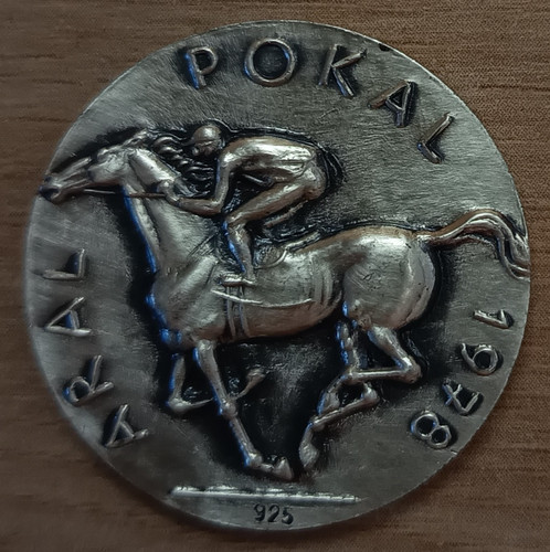 Aral pokal 1978 silbermedaille - pokal,