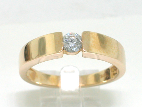 Brillant ring 585 gelbgold - ring,