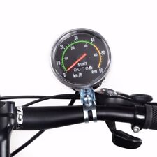 Tachometer 80 mm analog 28 Zoll Fahrrad im Retro Look km/h rpm Tacho Computer XY