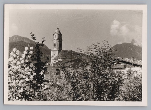 Mittenwald kirche bauernhaus - -,