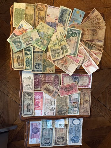 Banknoten sammlung - banknoten,