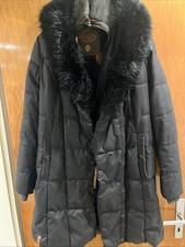 Naketano Damen Wintermantel Gr S Schwarz Top