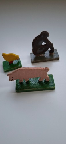 Holzspielzeug tiere ddr - holzspielzeug,
