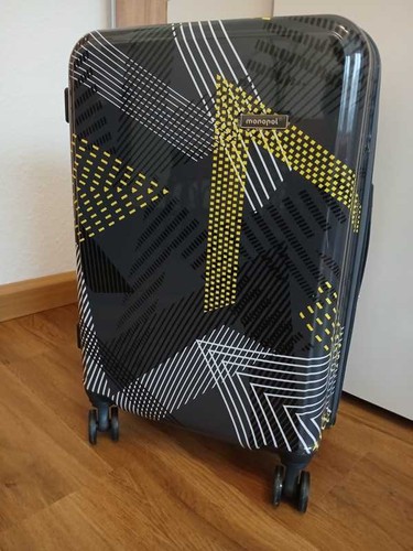 Hartschalenkoffer bunt 74l - *,