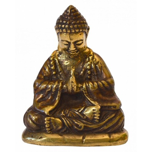 Japan buddha betend messing - japan-buddha,