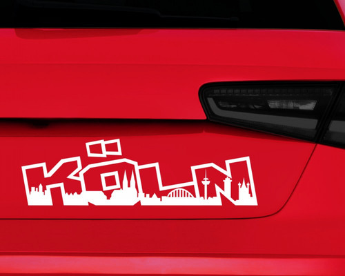 Autoaufkleber köln aufkleber - autoaufkleber,