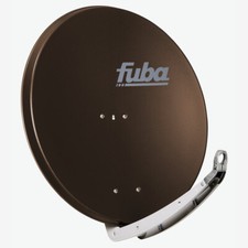 B-WARE 2064 FUBA DAA 850 B Braun Alu SAT Antenne Spiegel Schüssel 85cm 3D 4K HD