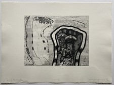 Michael Morgner, Aufbruch, 1992, Grafik, Radierung, signiert