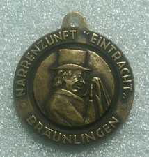 Narrenzunft Bräunlingen VSAN Plakette 1991 Fasnet Fasnacht Fastnacht