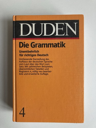 Duden die grammatik - duden:,
