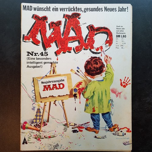 Deutsches mad magazin heft - magazin, *heft