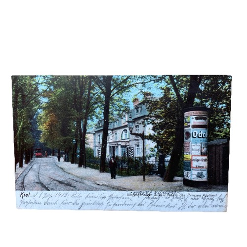 Postkarte kiel düsternbrooker - postkarte,