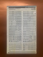 MECANORMA wie LETRASET --