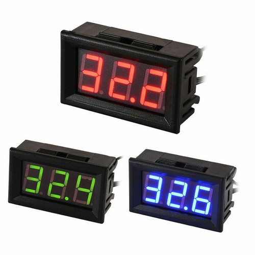 12v led digital thermometer - 12v,