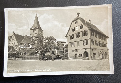 Postkarte merklingen d - postkarte,