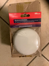 Deckenverteilerdose 10 Stück - Heidemann 100x22mm weiß flach Baldachin