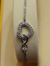 Swarovski Infinity Heart