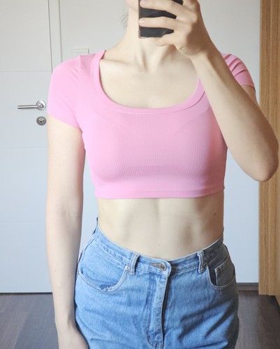 Crop top bauchfrei - crop, t-shirt