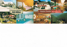 1 x AK. Klappkarte, Gasthof-Pesion "Zur Mühle", Schwarzenbach a. Wald, B4