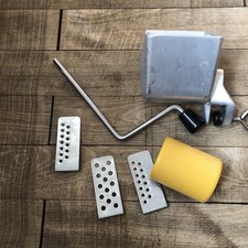 orig. Spätzle Hex aus Alu mit 3 x Lochschieber - Spätzlepresse