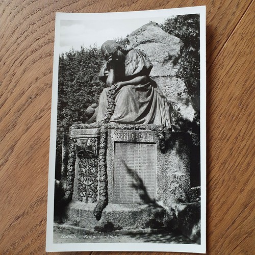 Gutach kriegerdenkmal alte - kriegerdenkmal,