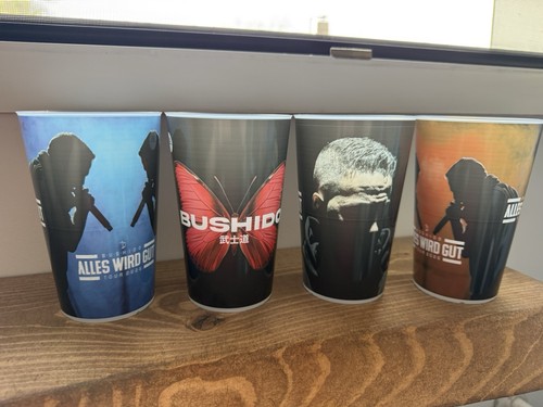 Bushido konzertbecher 4er set - konzertbecher,