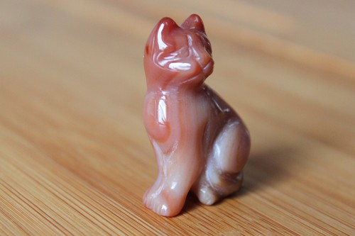 Karneol katze - karneol, (carneol),