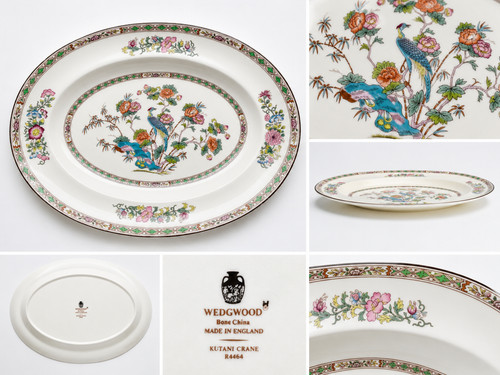 Wedgwood kutani crane große - wedgwood,